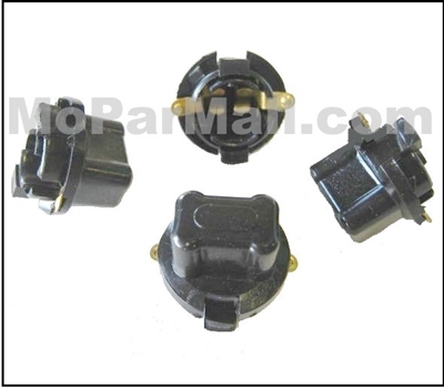 (4) "twist-to-lock" instrument light sockets for 1966-70 Plymouth